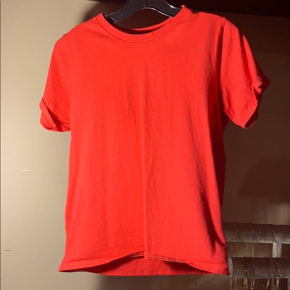 Red Forever 21 Basic Tee